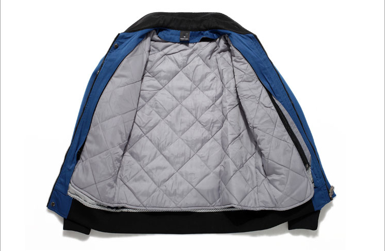 仿丝棉保暖工作服-蓝色 仿丝棉保暖工作服-蓝色