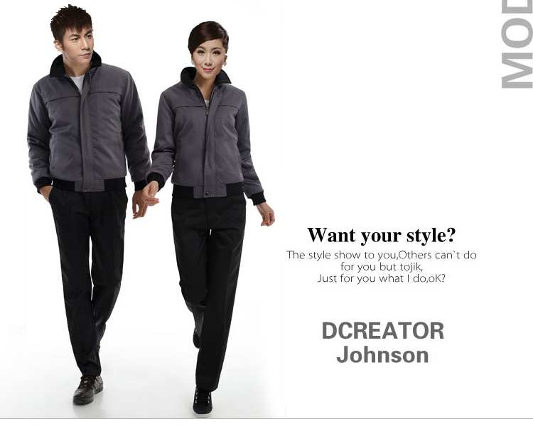 仿丝棉保暖工作服 仿丝棉保暖工作服