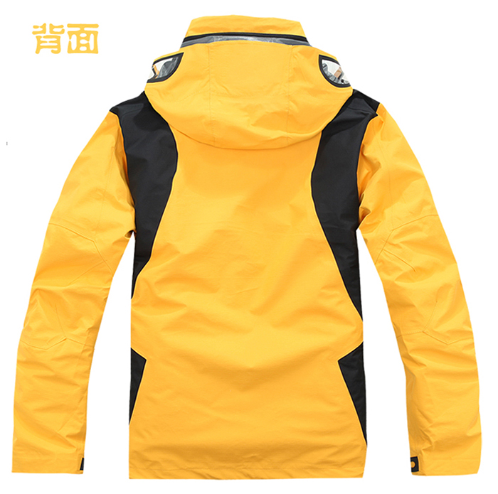 羽绒棉加厚冲锋衣背面 羽绒棉加厚冲锋衣背面