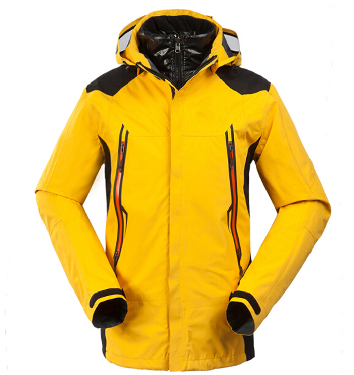 羽绒棉加厚冲锋衣正面 羽绒棉加厚冲锋衣正面