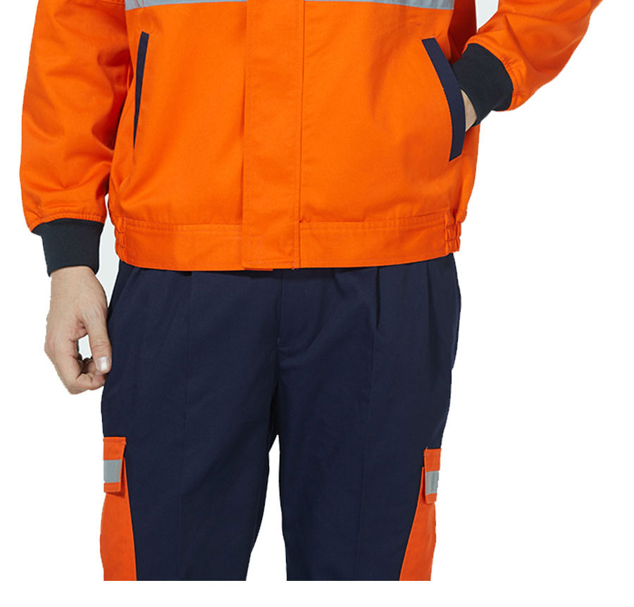 点将建筑工作服模特展示图2