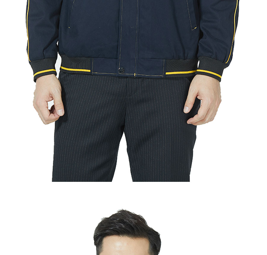 新款纯棉工作服模特展示大图2