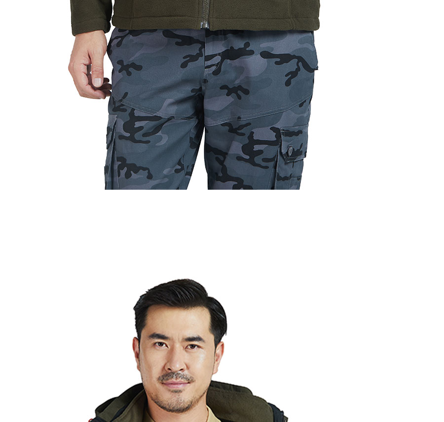 北汽越野可拆卸冬季工作服的内胆展示